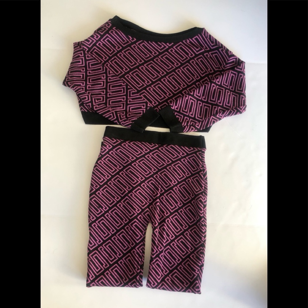 2 piece Spandex Sweater Set